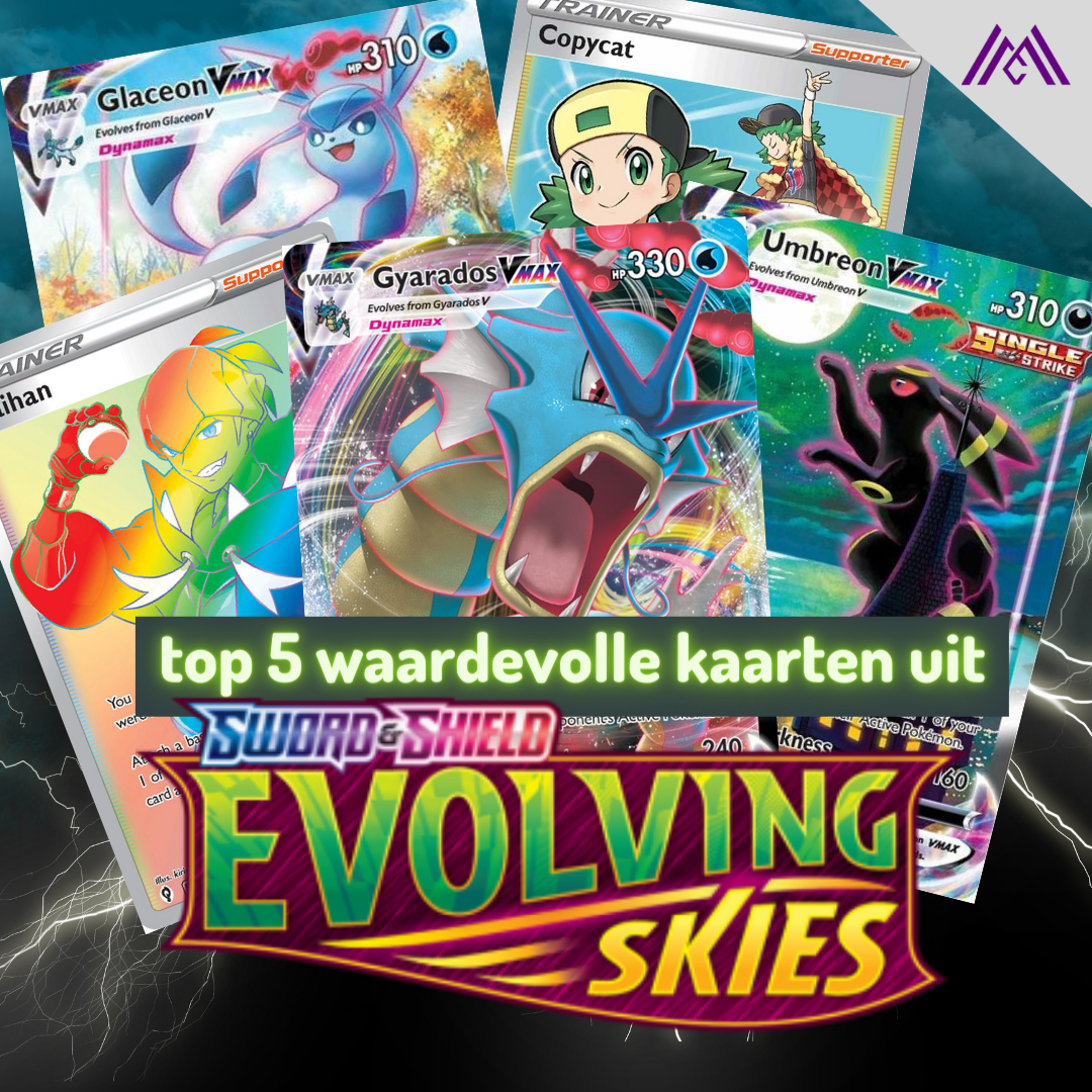 Top 5 duurste kaarten uit Evolving Skies!