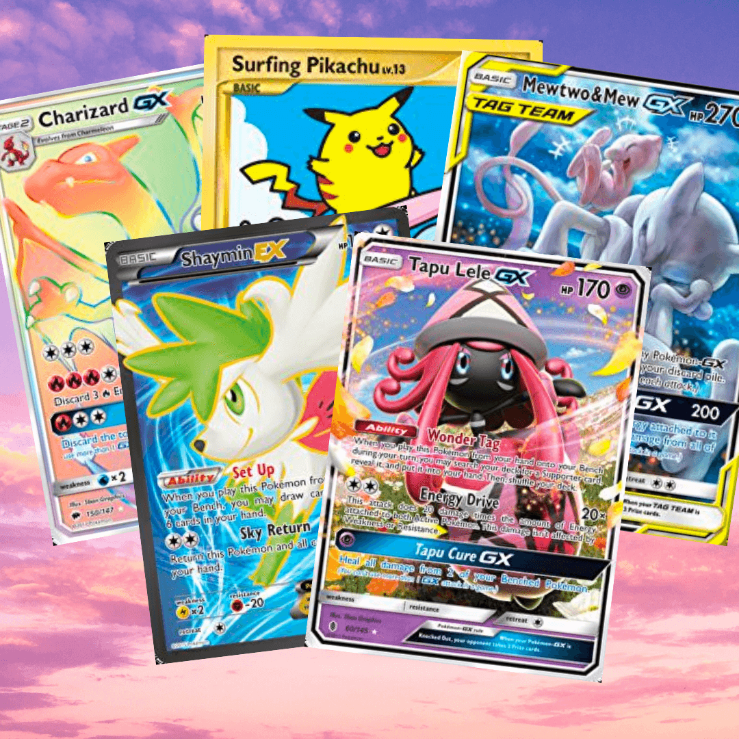 Top 5 beste Pokemon kaarten ooit