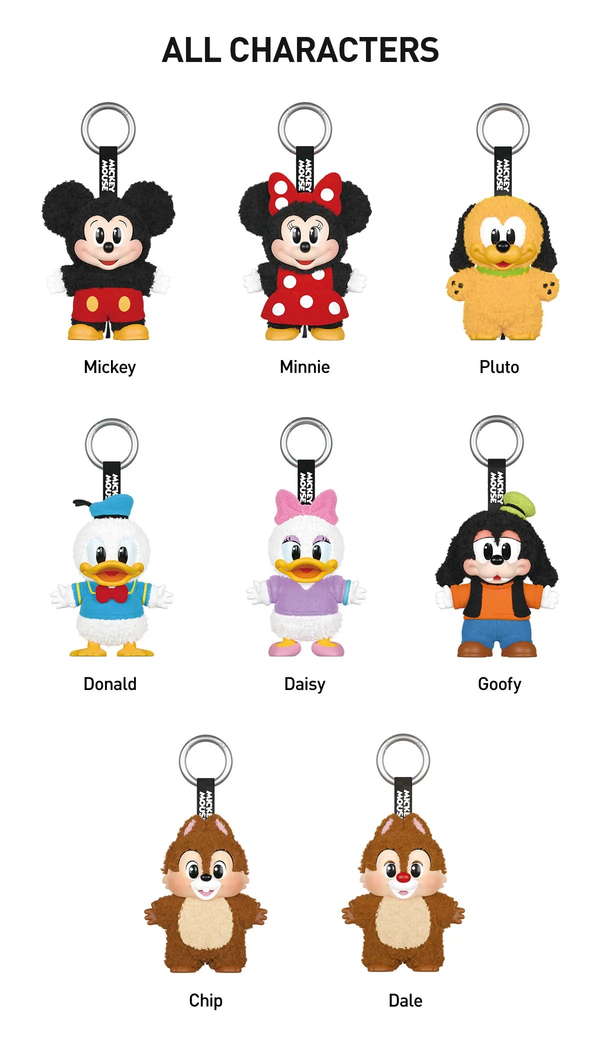 Popmart Mickey family cute together