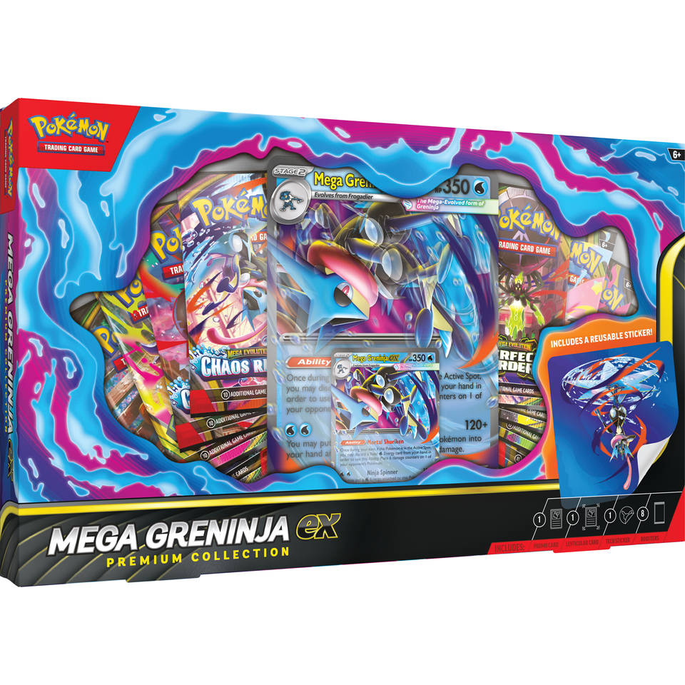 PokΓ©mon TCG: Mega Greninja ex Premium Collection