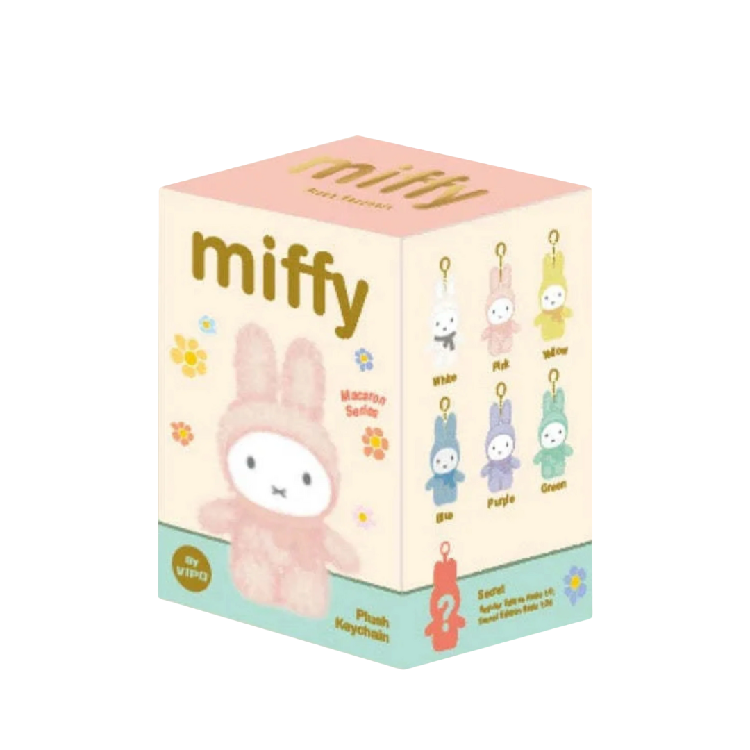 Miffy Macaron Plush Keychain Blindbox