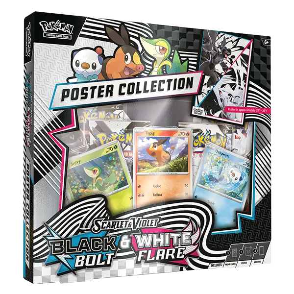 Pokemon White Flare Binder Poster Collection