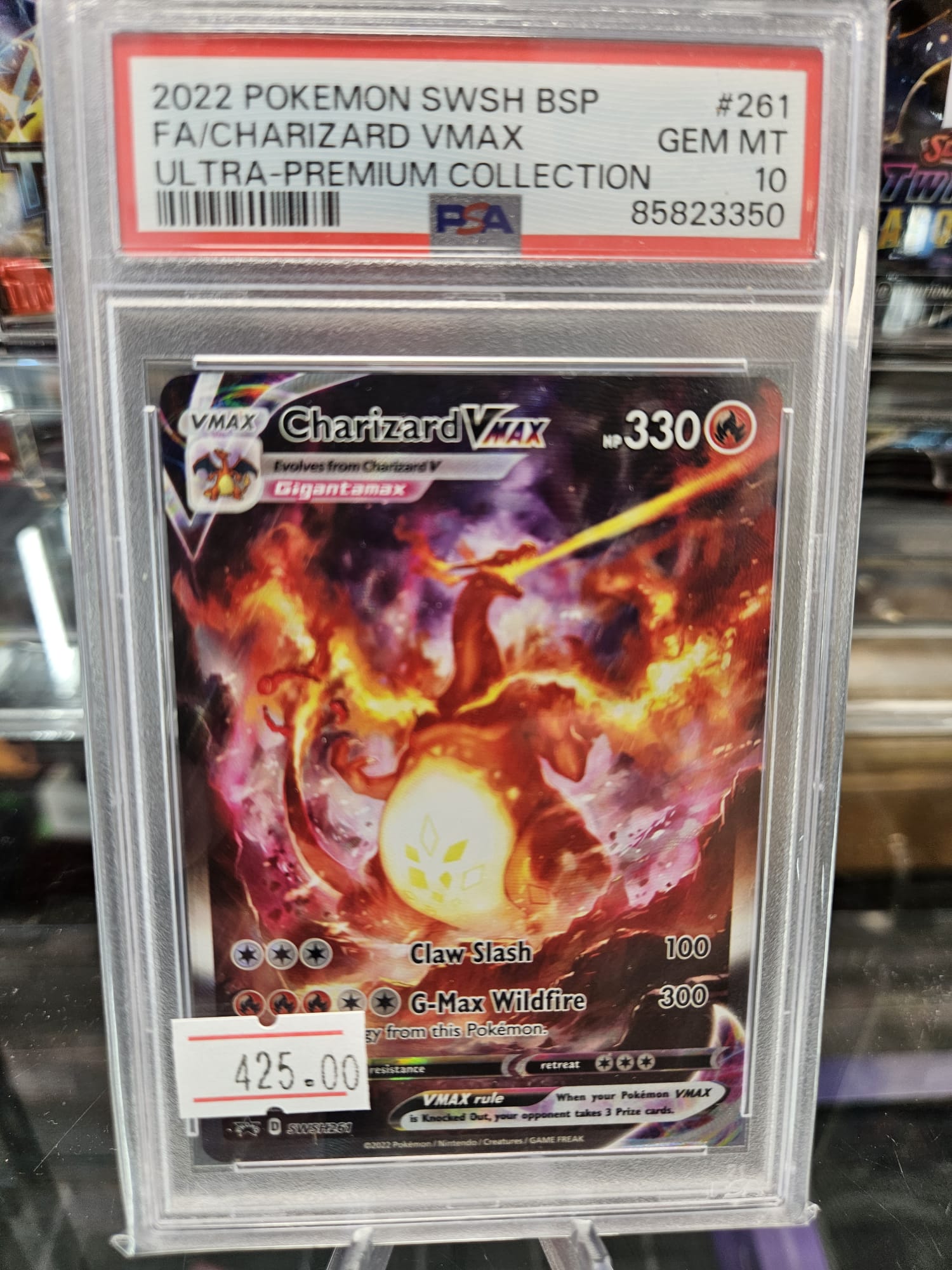 Charizard VMAX PSA 10