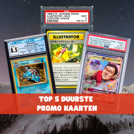Top 5 duurste Pokemon-promokaarten aller tijden!