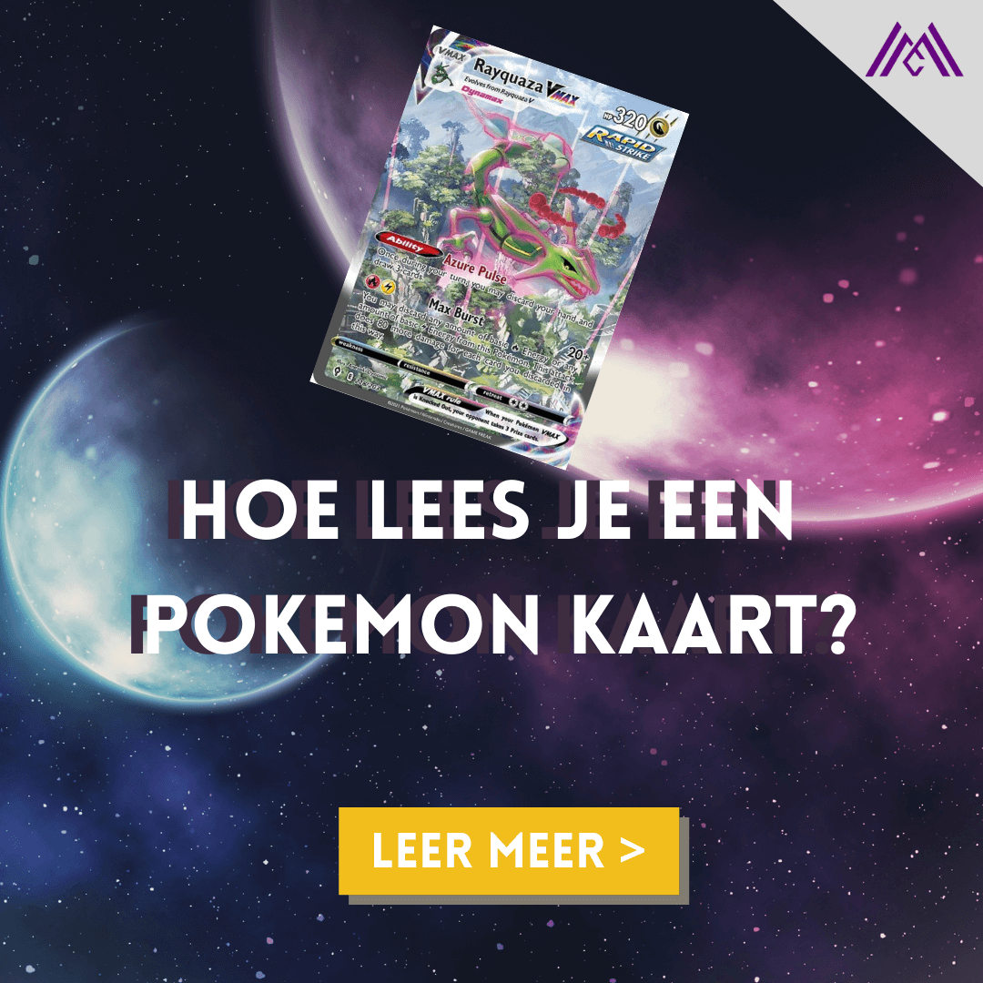 Hoe lees je een Pokemon kaart?