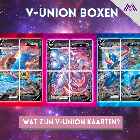 Wat zijn Pokemon V-union kaarten?