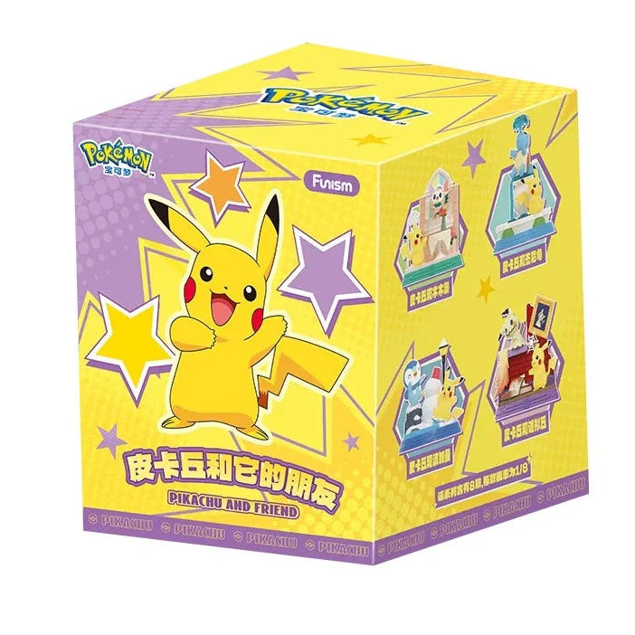 Pokemon Pikachu And Friends Series Figure Blind Box