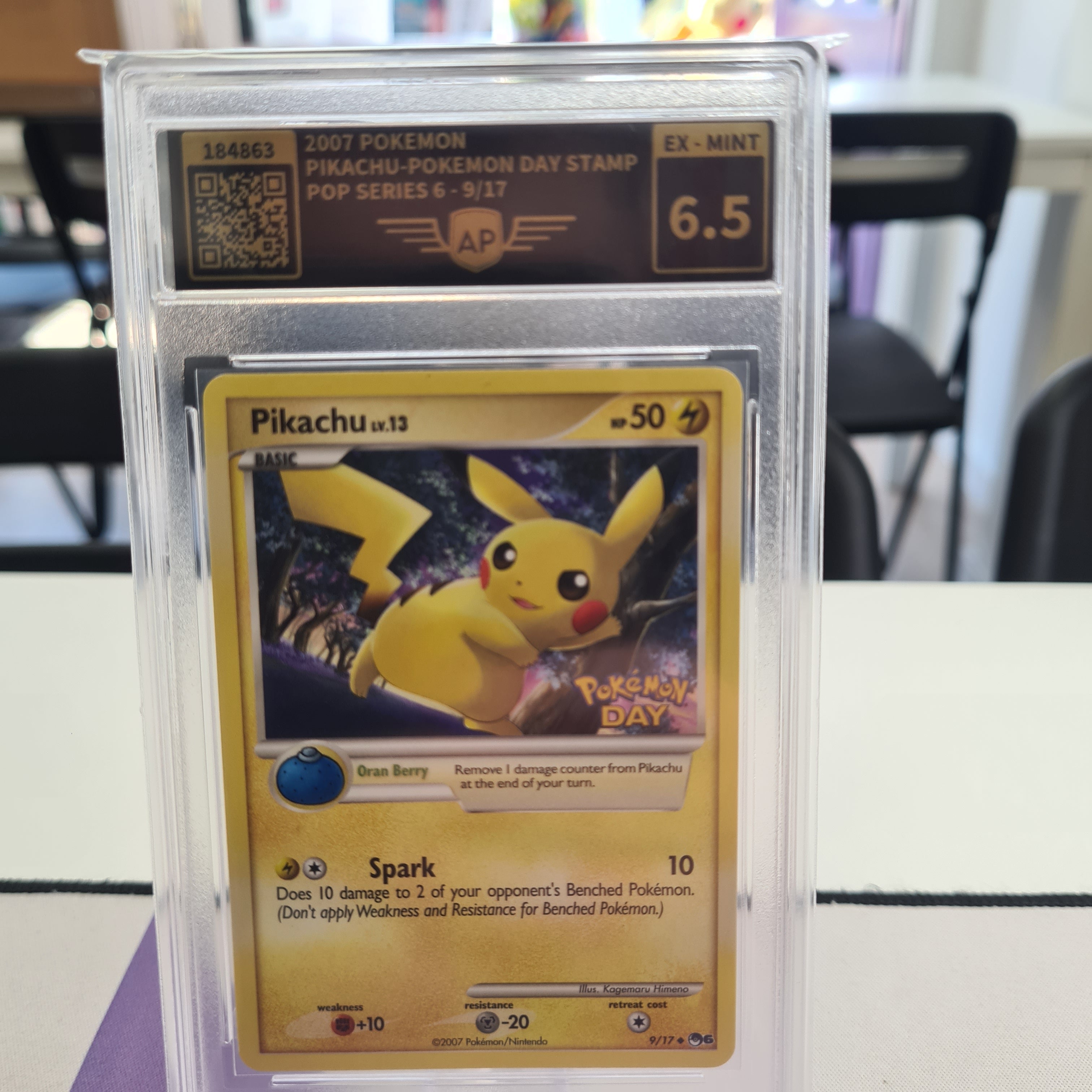 Pikachu Lv.13 AP 6.5