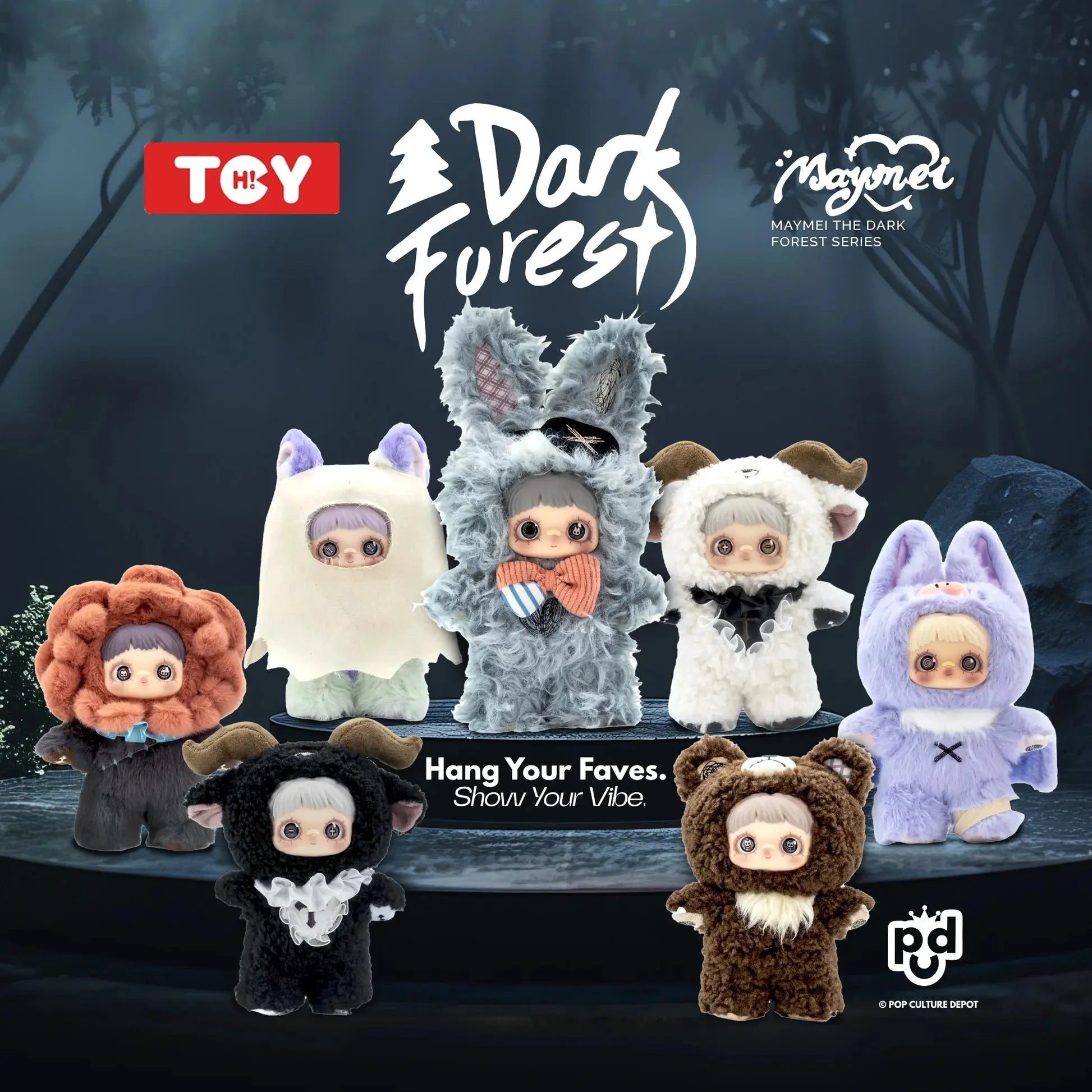 MayMei - V2 Dark Forest Series Plush Dolls Blind Box