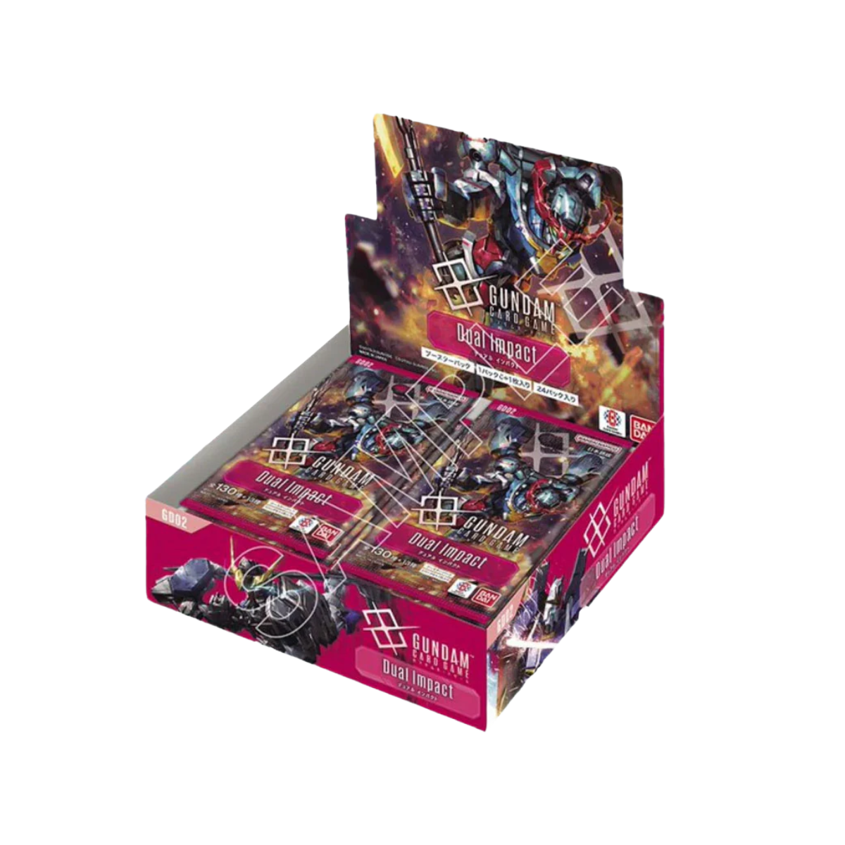 Gundam Card Game – Dual Impact – Booster Box [GD02]