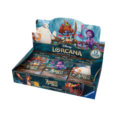 Disney Lorcana - Azurite Sea Mass Booster Display SET 6