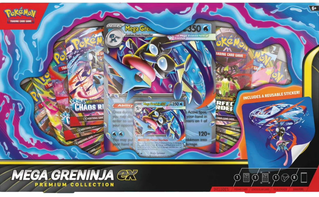 Pokémon TCG: Mega Greninja ex Premium Collection