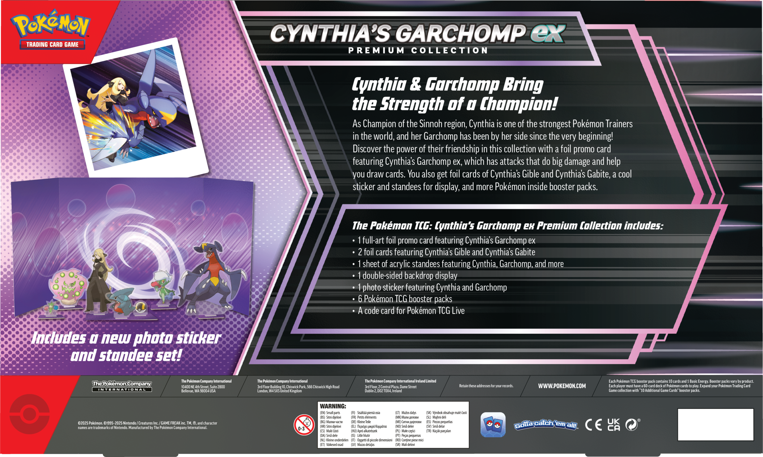 Pokemon - Cynthia’s Garchomp Premium Collection