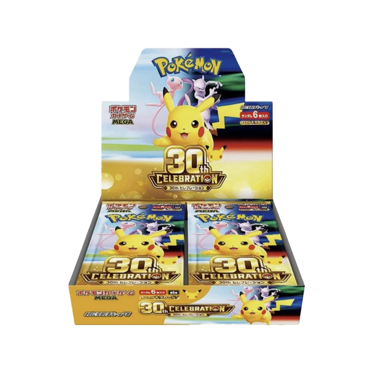 Pokemon TCG - 30th Anniversary Booster Box - M6a - Japans