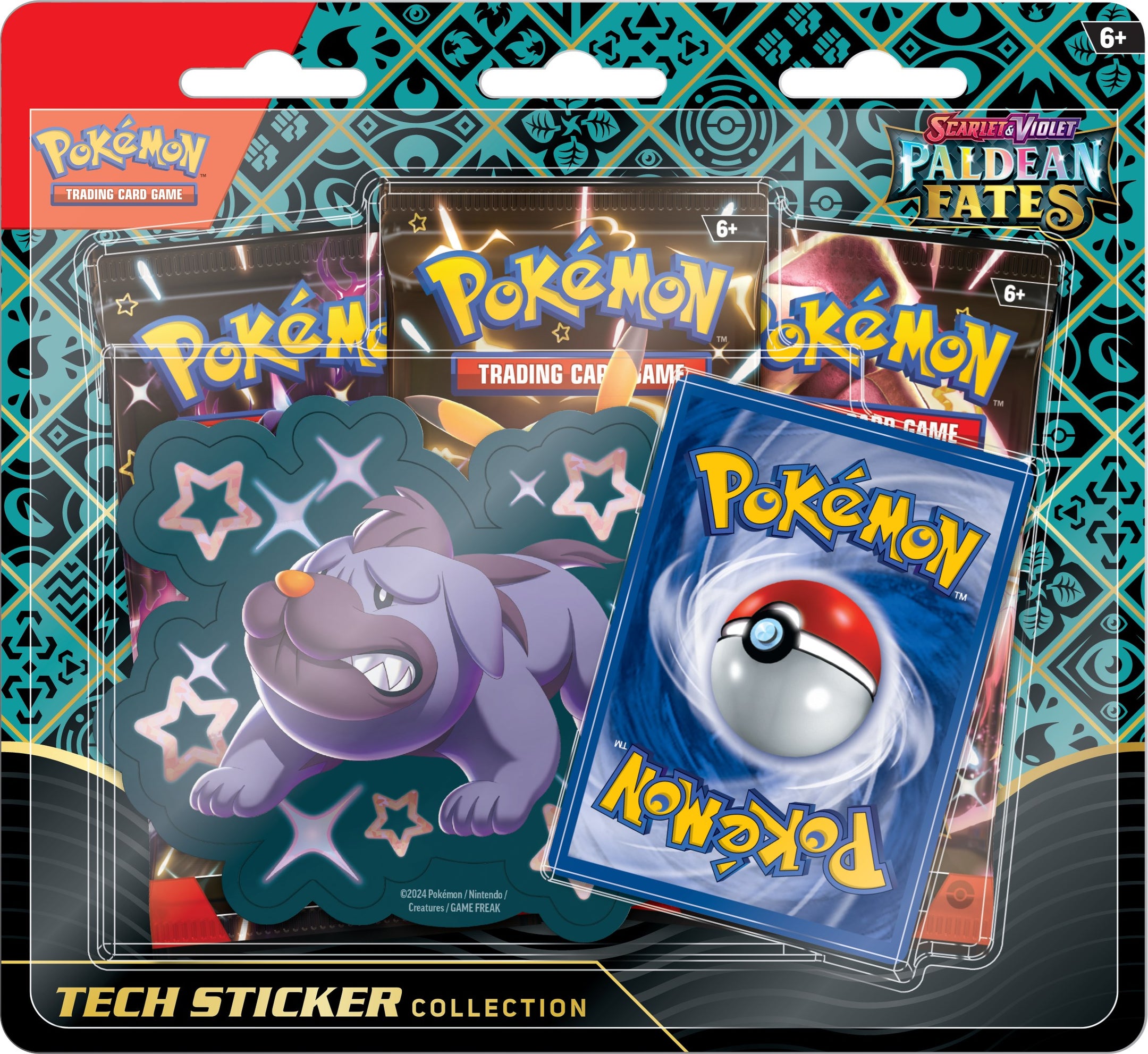 Pokemon TCG Paldean Fates - Tech Sticker Collection (3 opties)