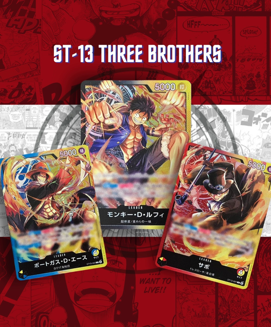 One Piece Card Game - The Three Brothers Deck ST-13