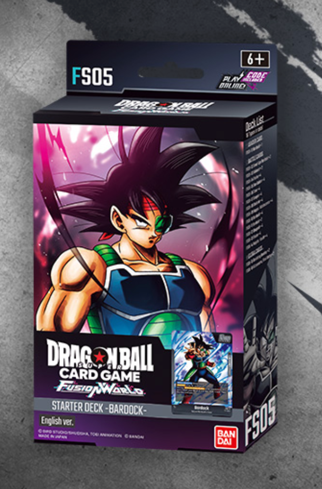 Dragon Ball Fusion World - STARTER DECK -BARDOCK- [FS05]