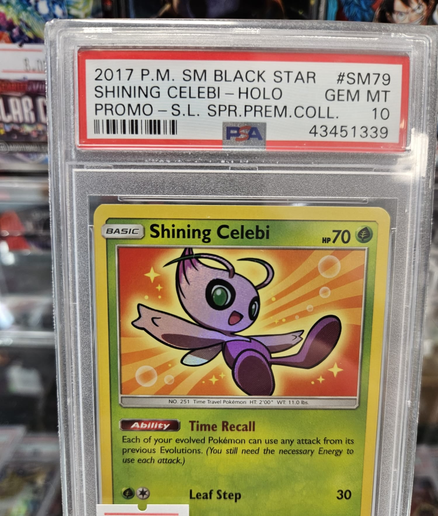 Shining Celebi PSA 10