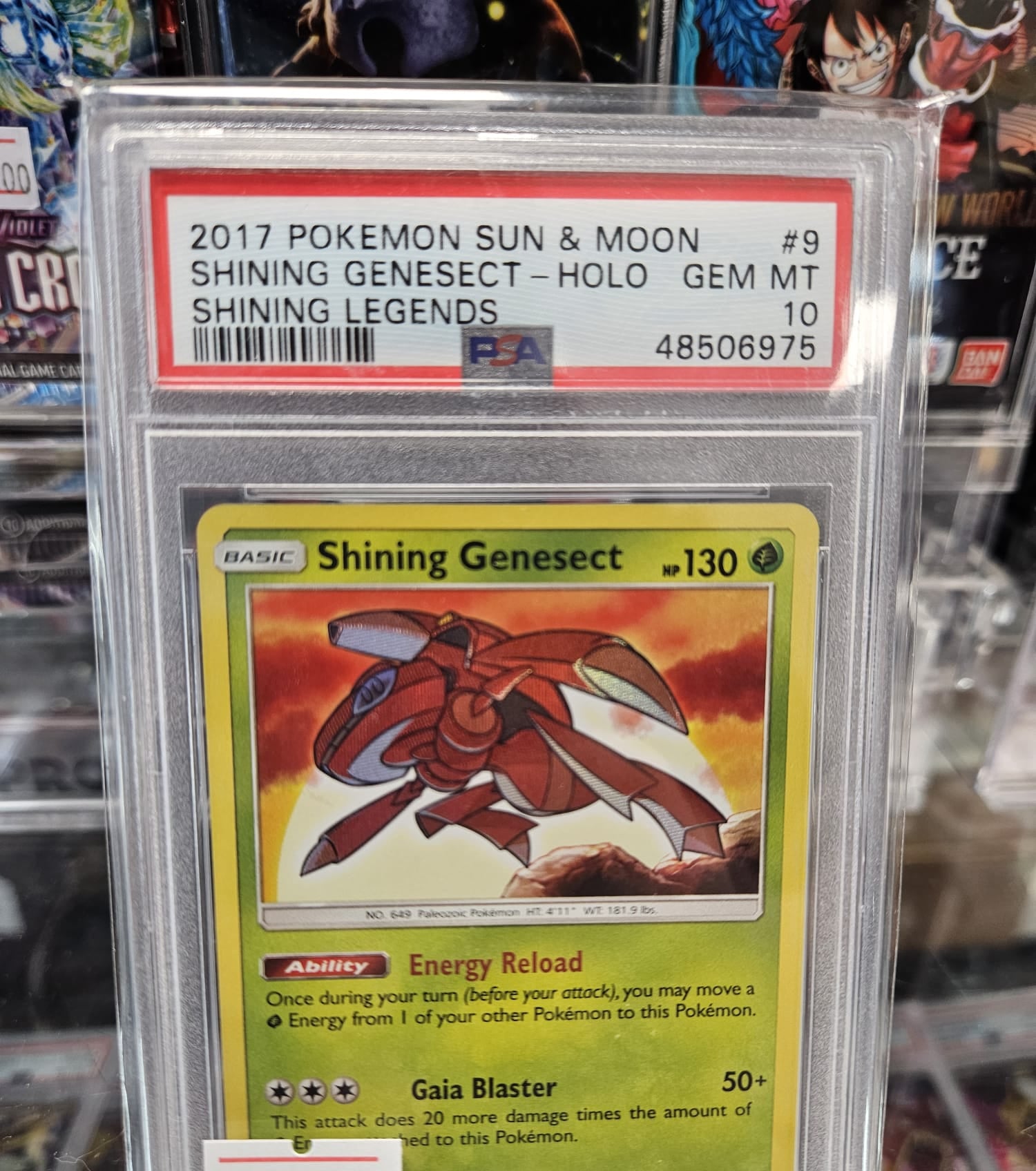 Shining Genesect PSA 10