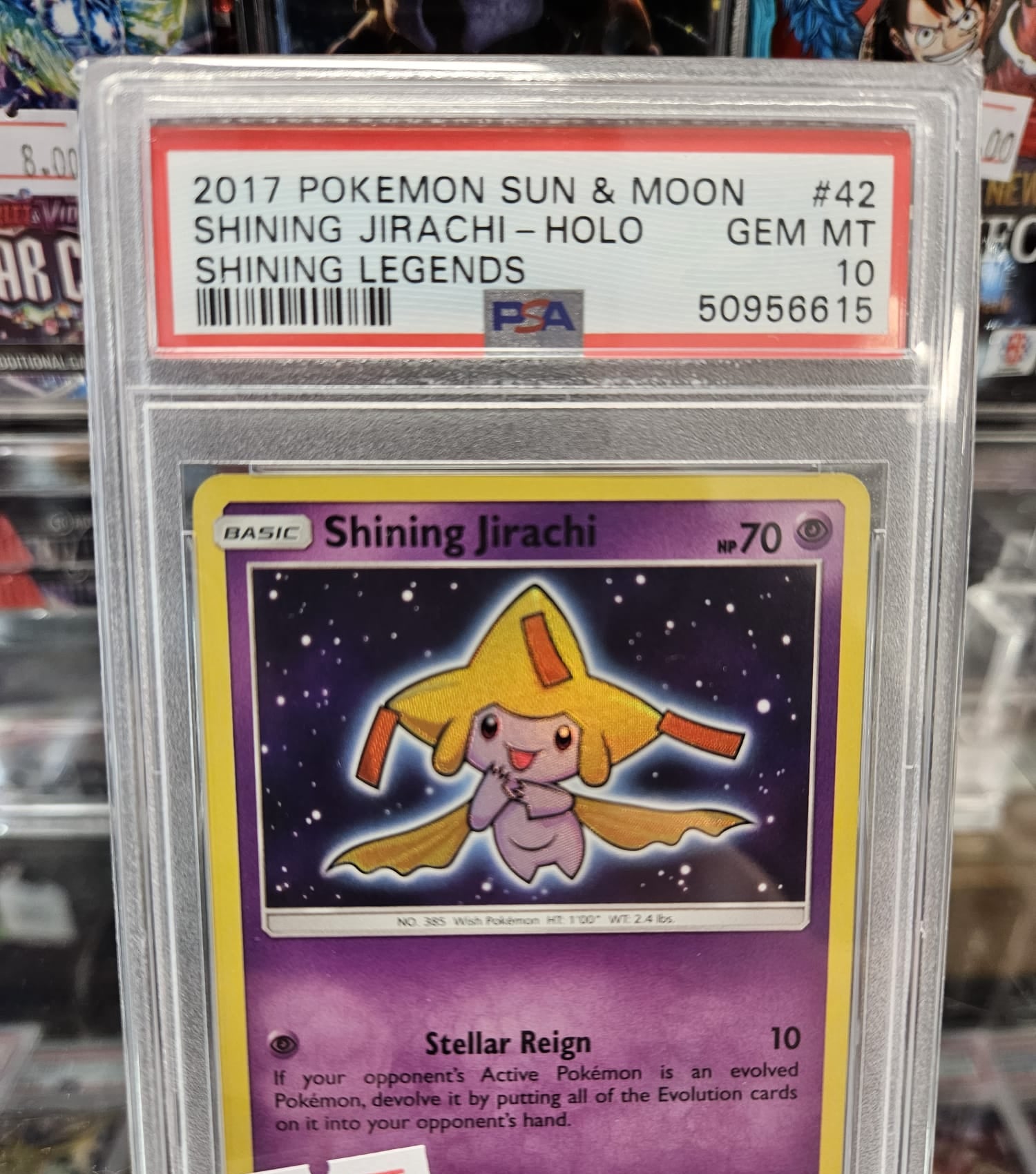 Shining Jirachi PSA 10