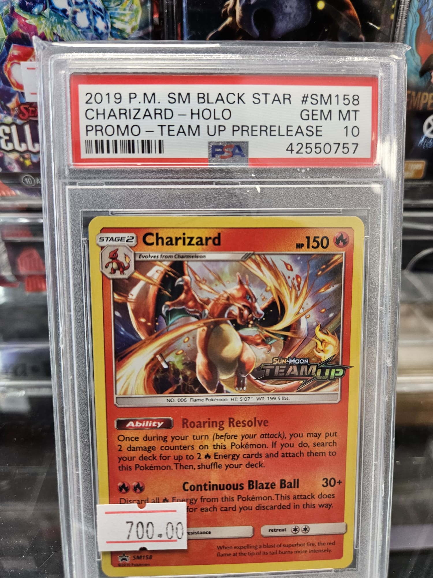 Charizard Pre-release PSA 10