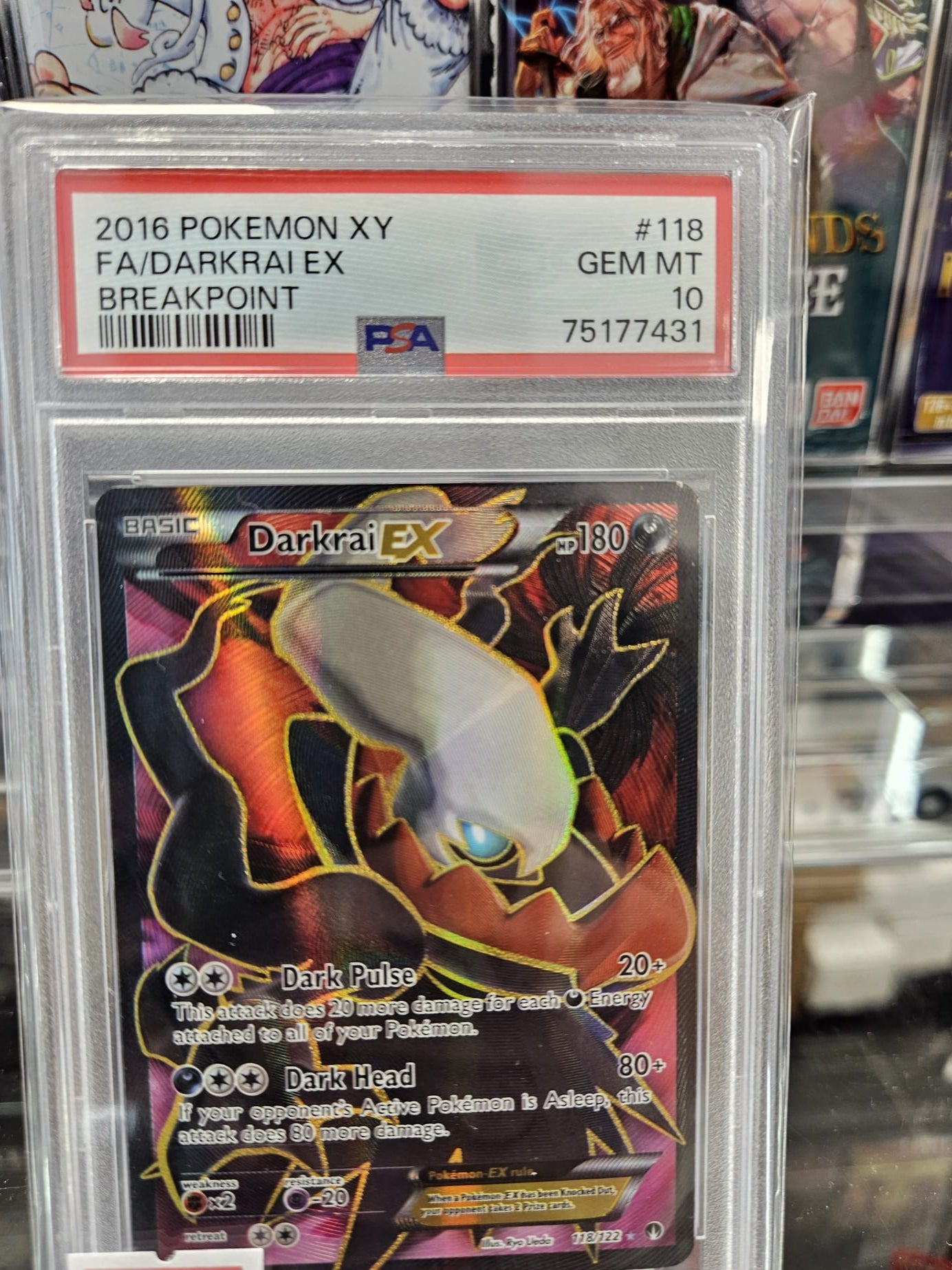 Darkrai EX PSA 10