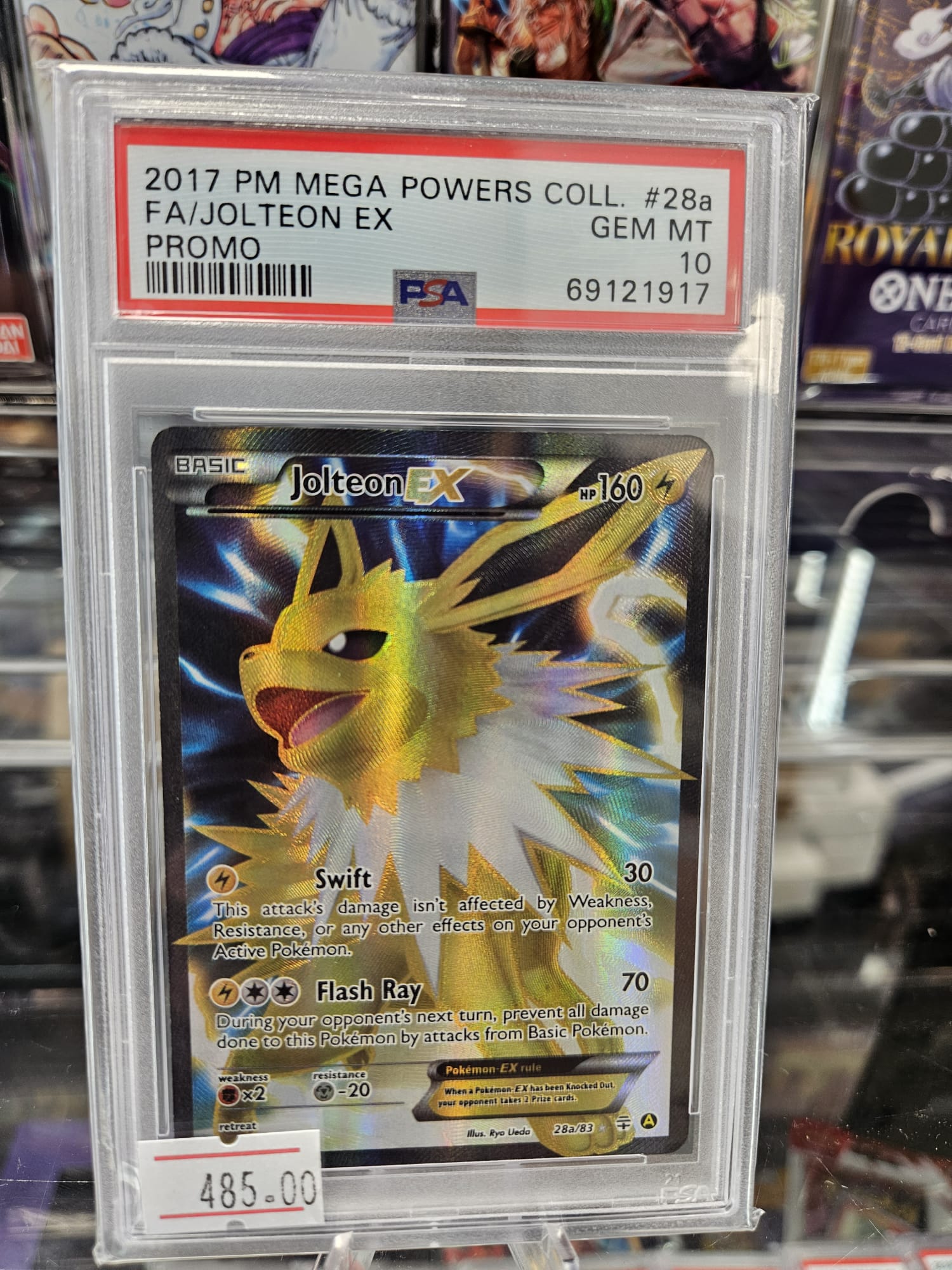 Jolteon EX PSA 10
