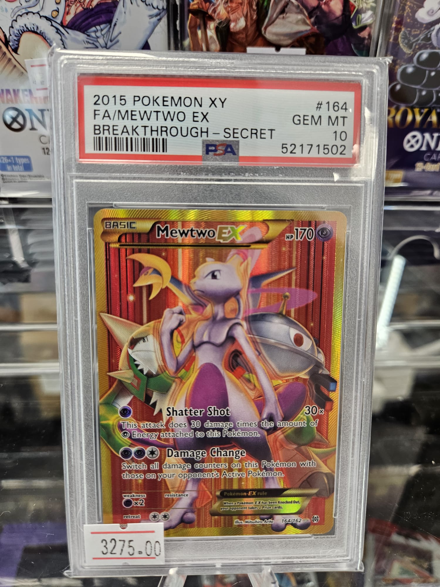 Mewtwo EX PSA 10