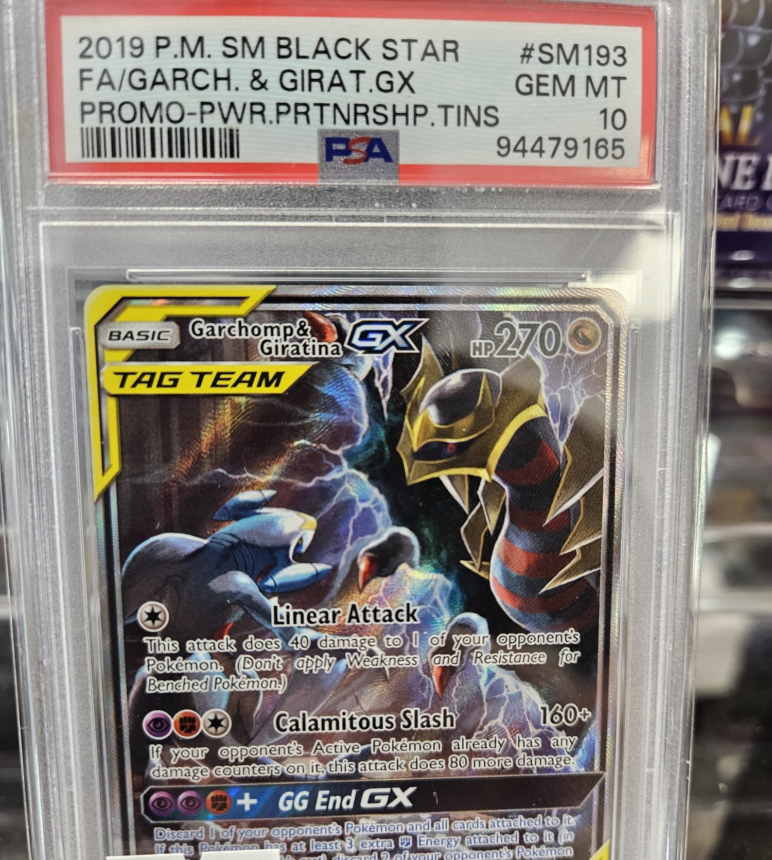 Garchomp & Giratin GX PSA 10