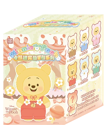 Winnie the Pooh Candy Series Plush Keychain Blind Box