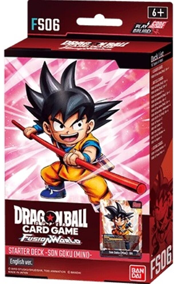 Dragon Ball SCG - Fusion World 6 Starter Deck - Son Goku Mini