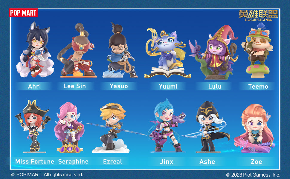 Pop Mart - League of Legends Classic Characters Blind Box