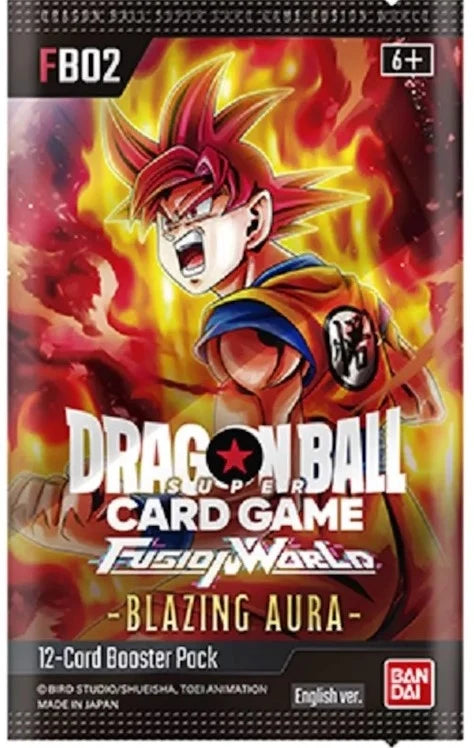 Dragon Ball SCG - Fusion World 02 - Blazing Aura - Booster Pack