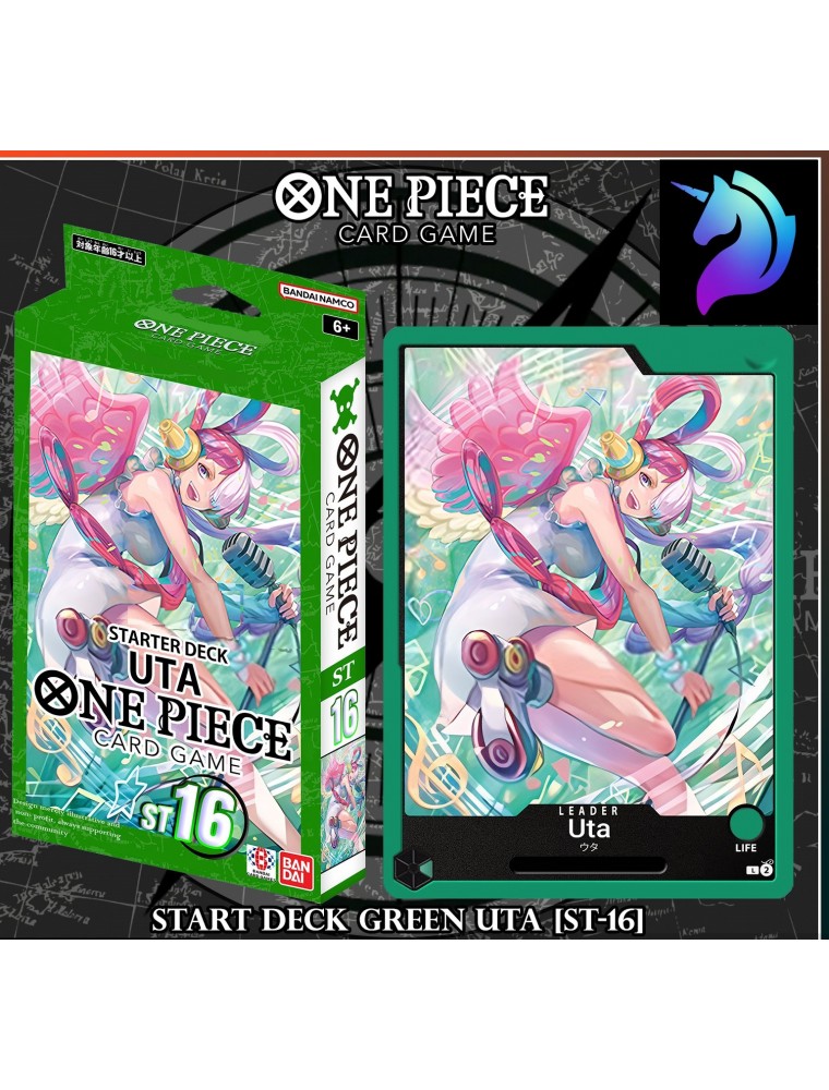 One Piece Card Game - Green Uta – Starter Deck  – ST16