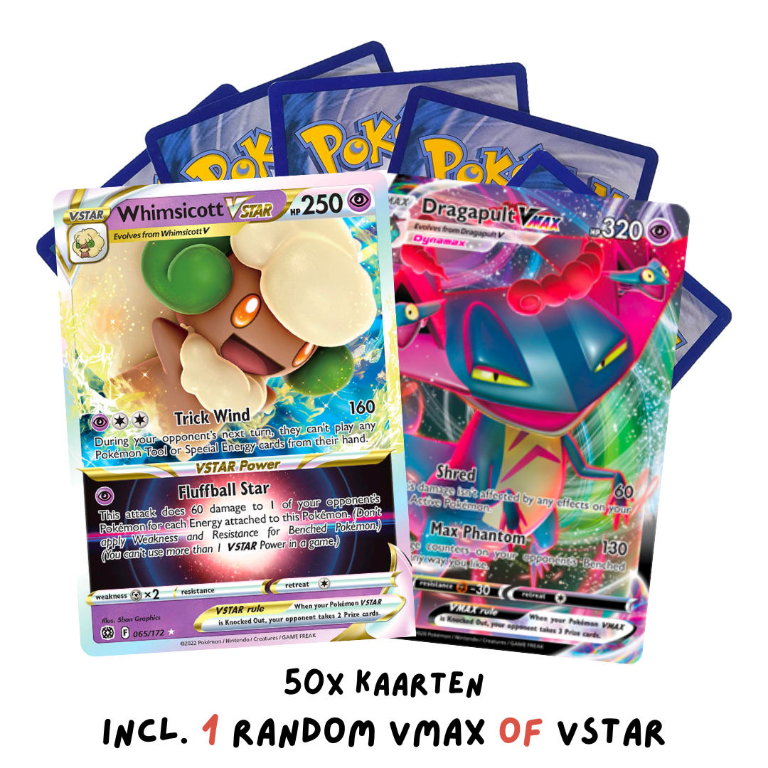 Pokemon bundel incl. 1 VMAX/VSTAR